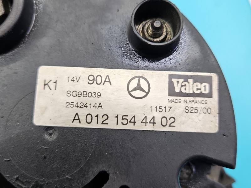 Генератор Mercedes A W168 A0121544402 — фото деталі 5