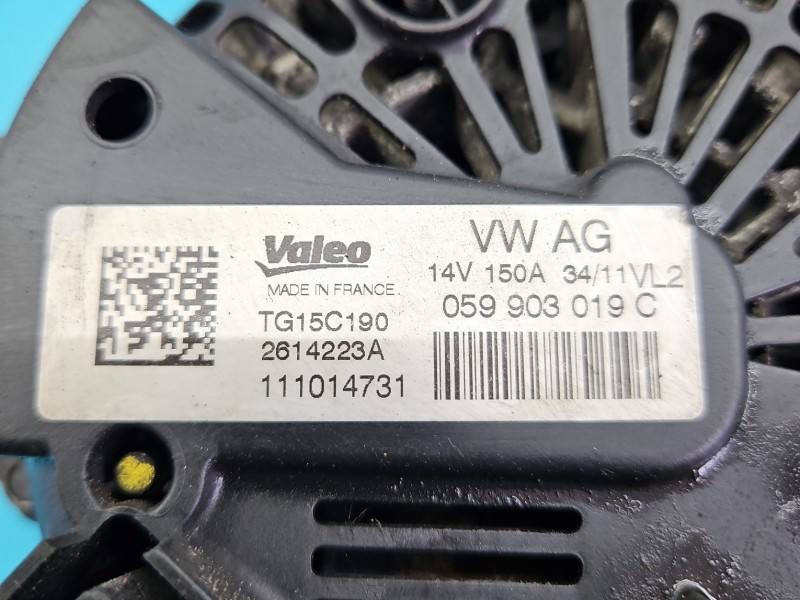 Генератор Audi A5 8T 059903019C — фото деталі 5