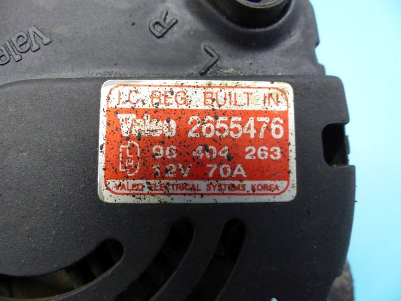 Генератор Chevrolet Aveo T200 2655476 — фото деталі 5