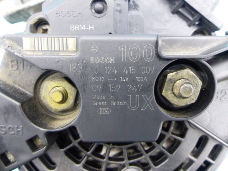 Генератор Opel Astra G 0124415009 — фото детали 5