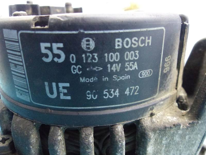 Генератор Opel Corsa B 0123100003 — фото деталі 5