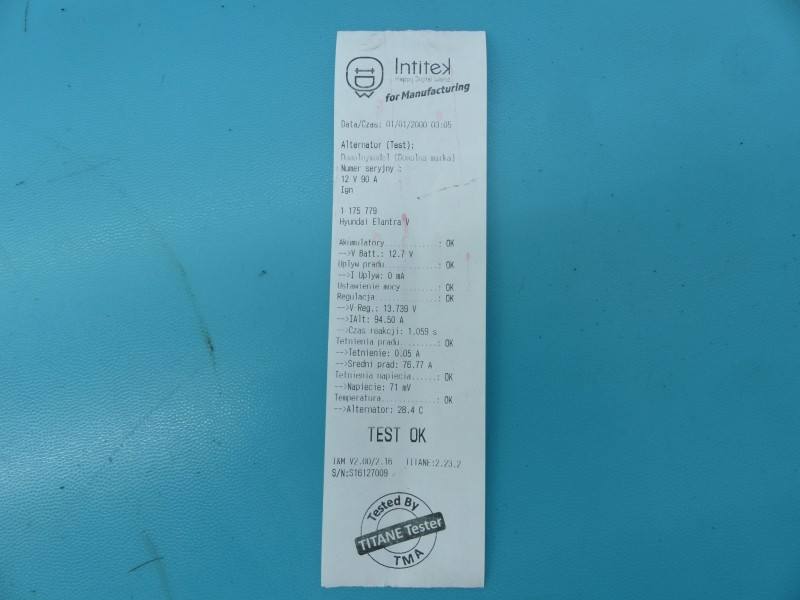 Генератор Hyundai Elantra 37300-2E250 — фото детали 6