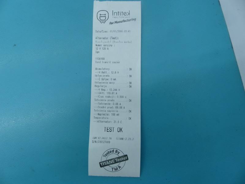 Генератор Ford Transit Courier ET76-10300-AA — фото деталі 6