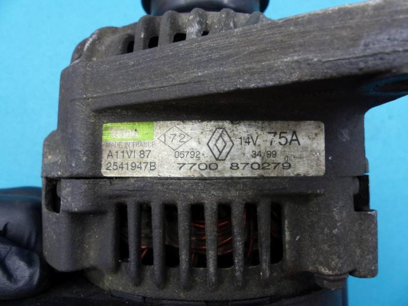 Генератор Renault Clio 7700870279 — фото деталі 5