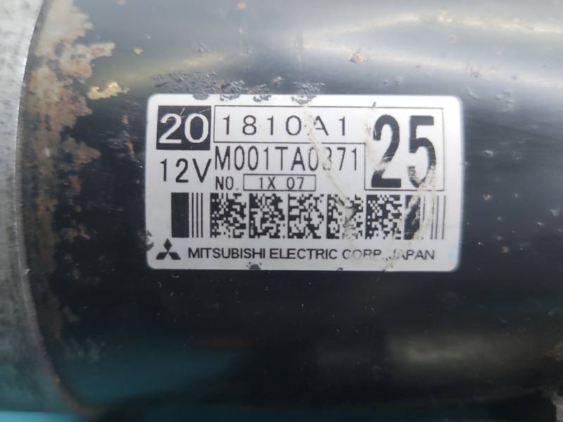 Стартер Mitsubishi Outlander M001TA0371 — фото деталі 5