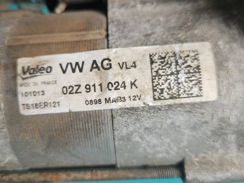 Стартер Volkswagen Caddy 02Z911024K — фото детали 5