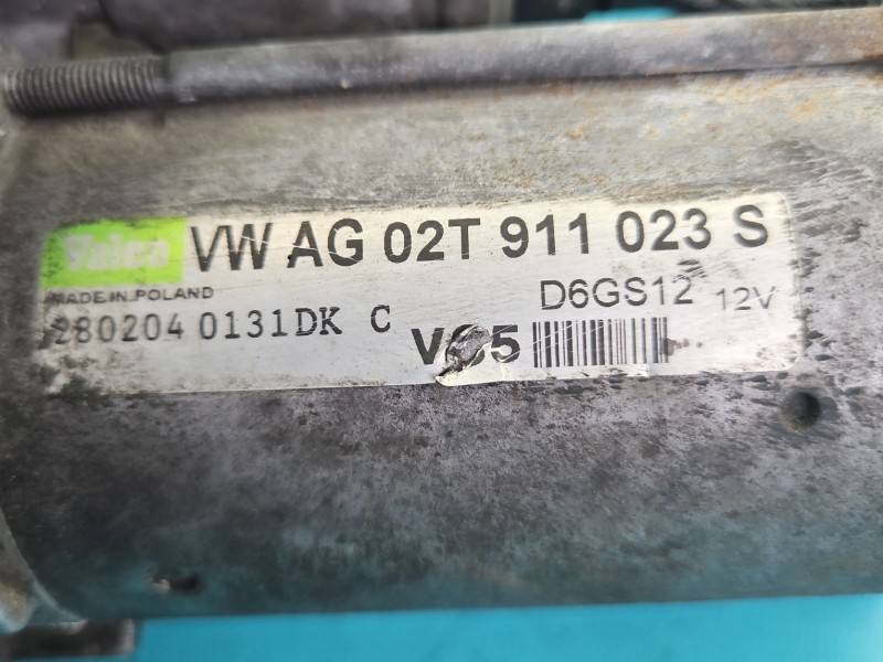 Стартер Volkswagen Golf 5 02T911023S — фото детали 5