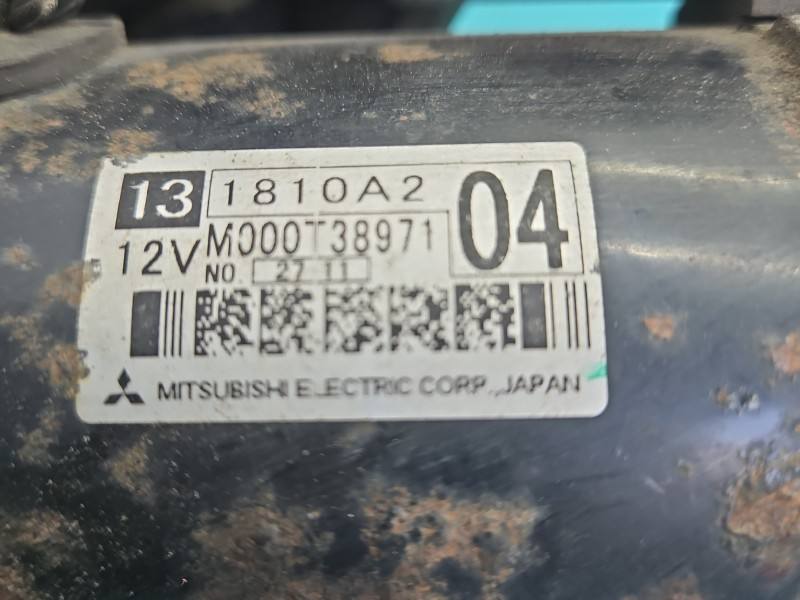 Стартер Mitsubishi Outlander M000T38971 — фото деталі 5