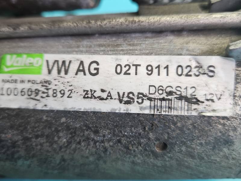 Стартер Volkswagen Golf 6 02T911023S — фото детали 5