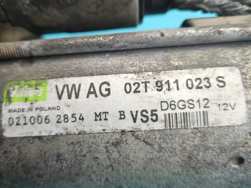 Стартер Volkswagen Golf 5 02T911023S — фото детали 5