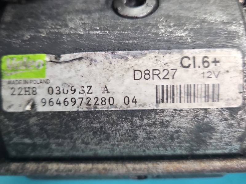 Стартер Citroen C8 9646972280 — фото деталі 5
