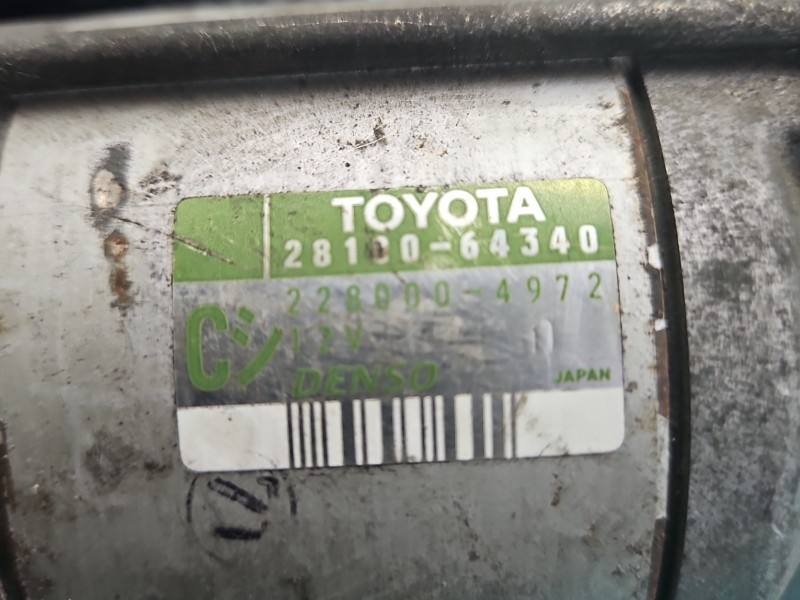 Стартер Toyota Corolla E12 28100-64340 — фото деталі 5
