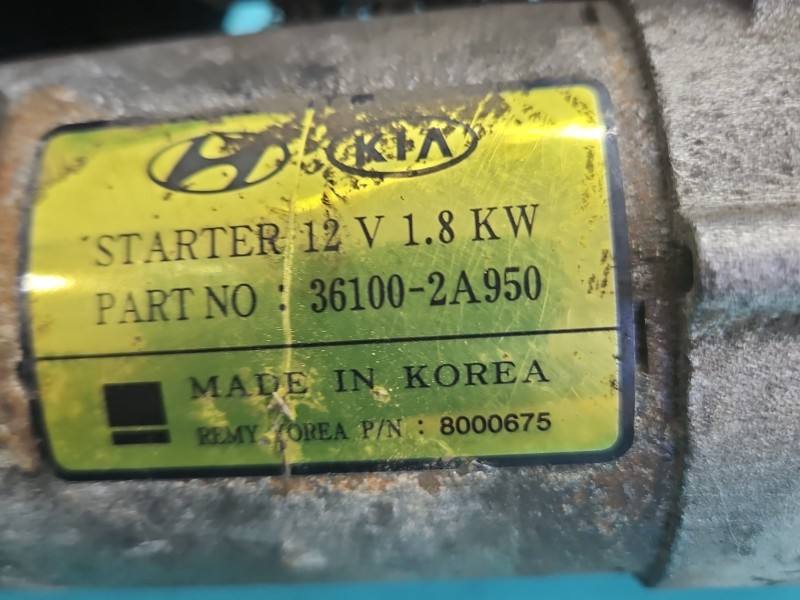 Стартер Hyundai I30 36100-2A950 — фото детали 5