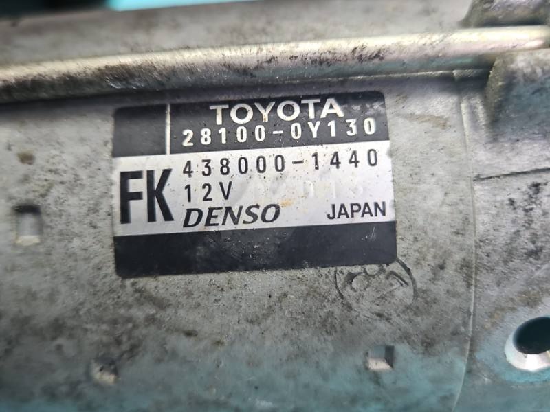 Стартер Toyota Yaris 3 28100-0Y130 — фото деталі 5