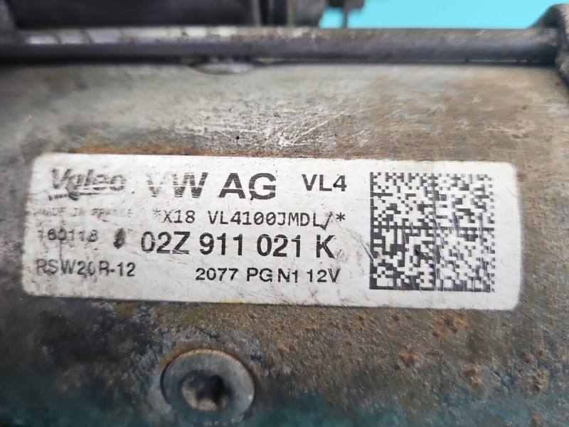 Стартер Skoda Fabia 3 02Z911021K — фото деталі 5