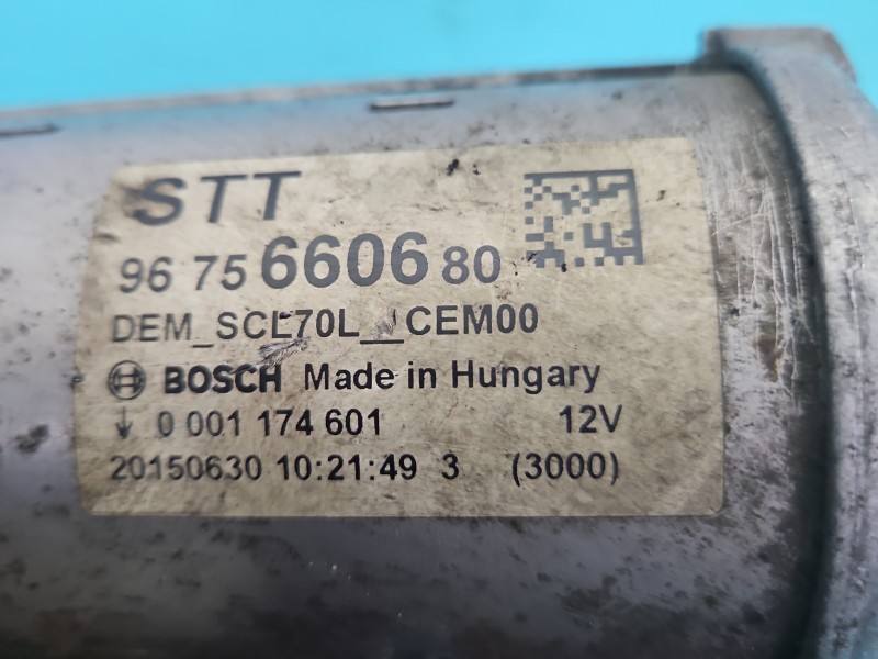 Стартер Peugeot 308 96756606080 — фото деталі 5