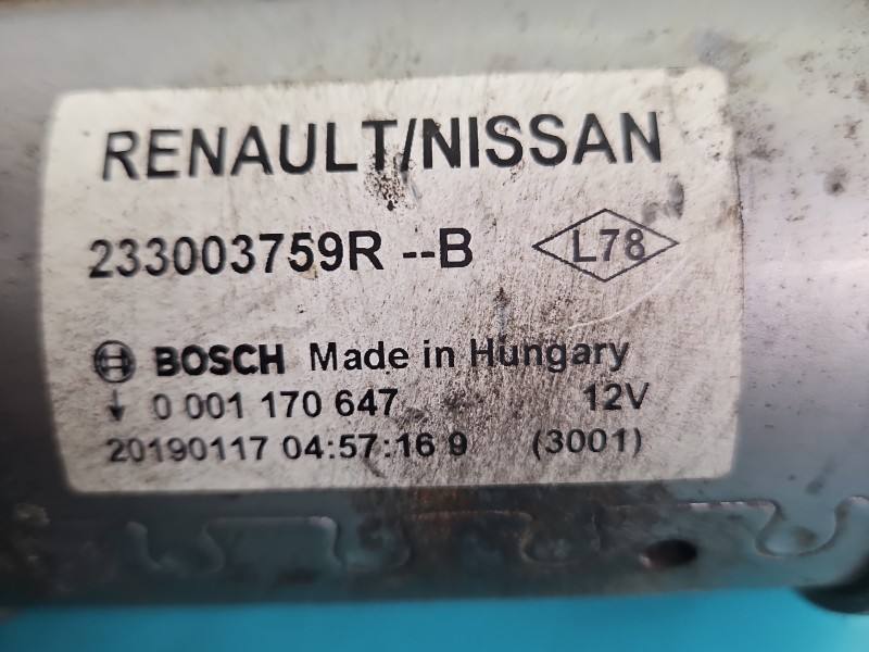 Стартер Renault Megane 4 233003759R — фото детали 5