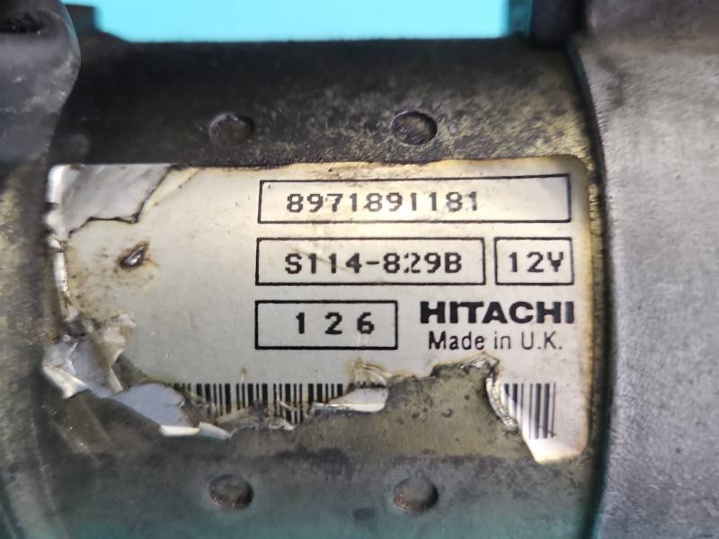 Стартер Opel Astra G 8971891181 — фото деталі 5