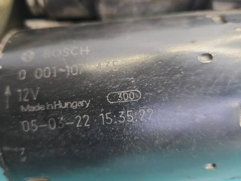 Стартер Opel Astra H 0001107435 — фото деталі 5