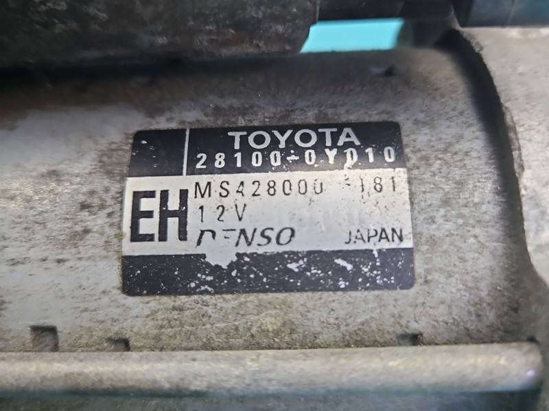 Стартер Toyota Auris 28100-0Y010 — фото детали 5