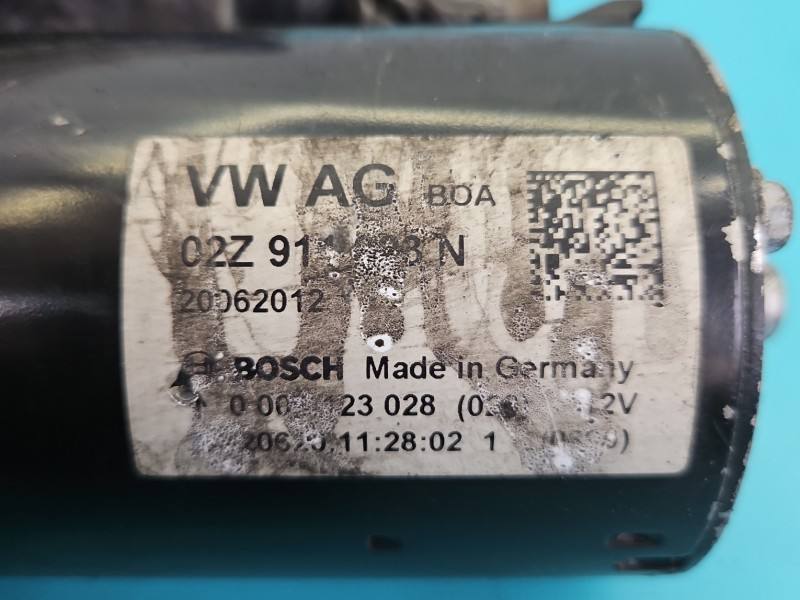 Стартер Volkswagen Golf 6 02Z911023N — фото деталі 5