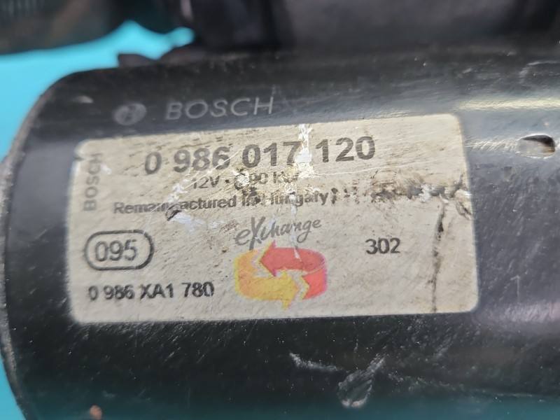 Стартер Opel Corsa C 0986017120 — фото деталі 5
