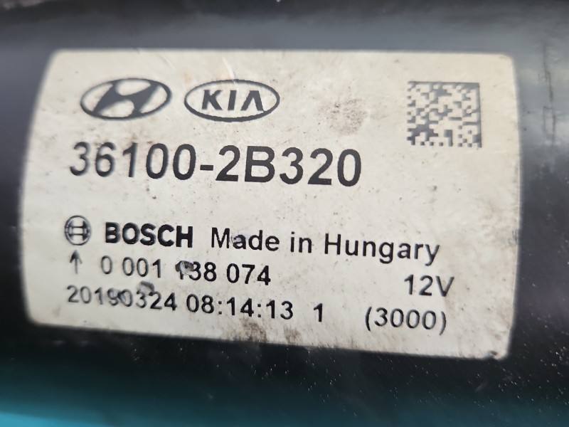 Стартер Kia Optima 36100-2B320 — фото деталі 5