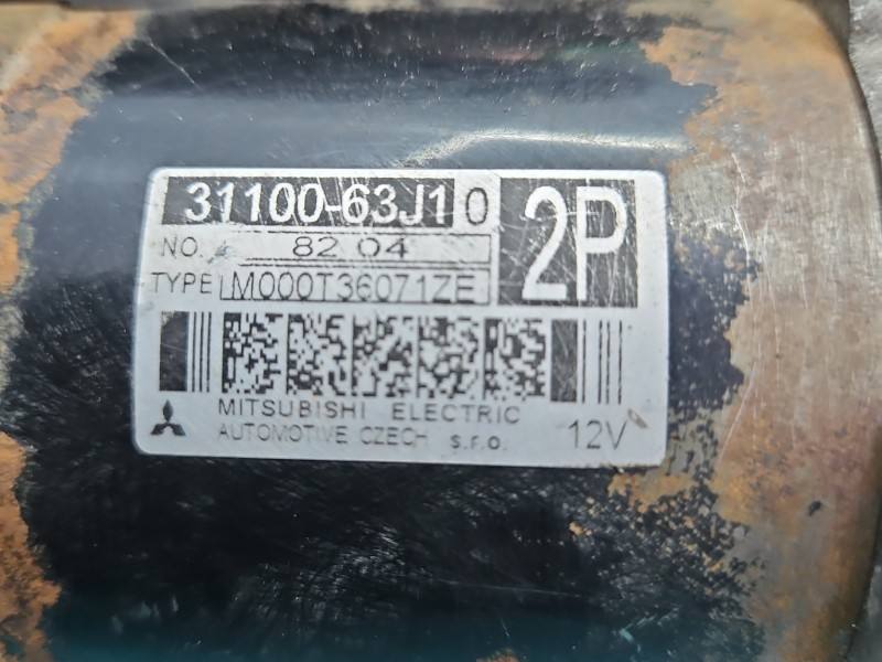Стартер Suzuki Sx4 31100-63J10 — фото деталі 5