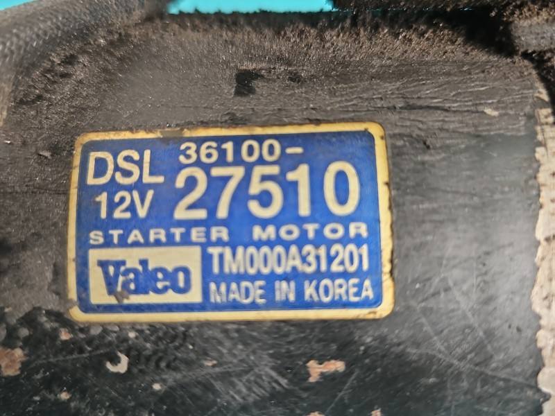 Стартер Hyundai Getz 36100-27510 — фото деталі 5