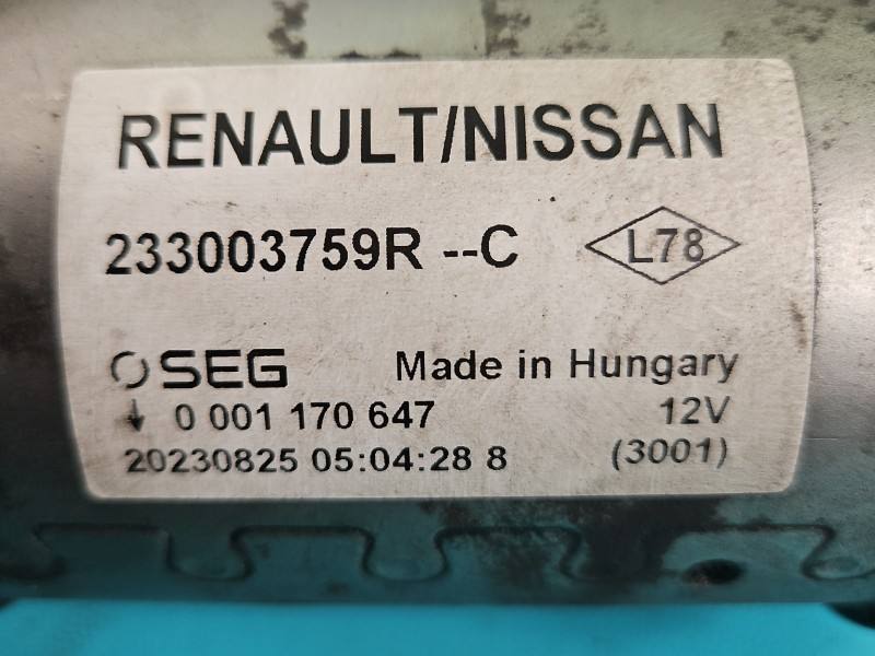 Стартер Renault Express 233003759R — фото деталі 5