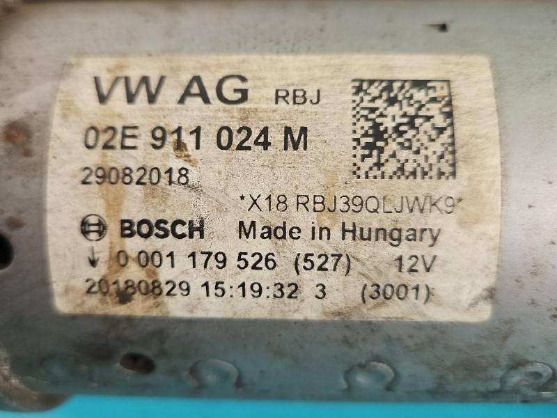 Стартер Skoda Octavia 3 02E911024M — фото детали 5