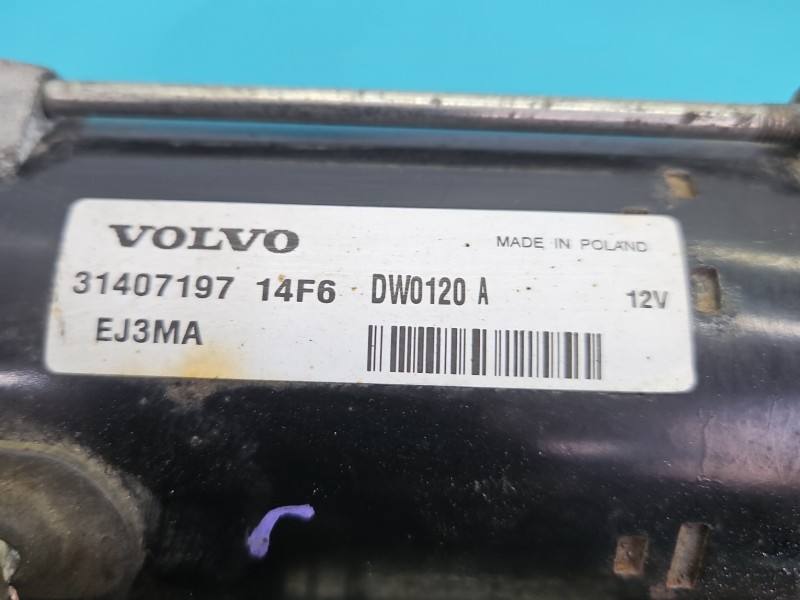 Стартер Volvo S90 31407197 — фото деталі 5
