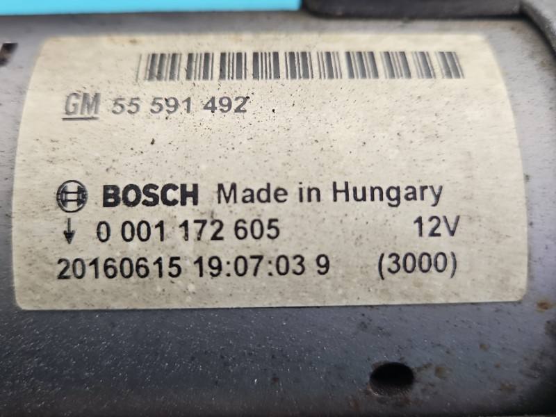 Стартер Opel Corsa E 0001172605 — фото деталі 5