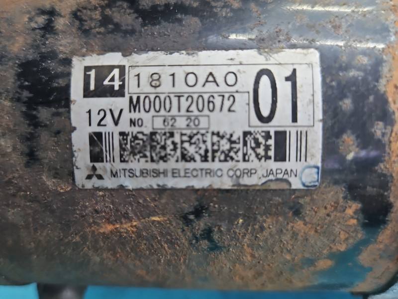 Стартер Mitsubishi Outlander M000T20672 — фото деталі 5