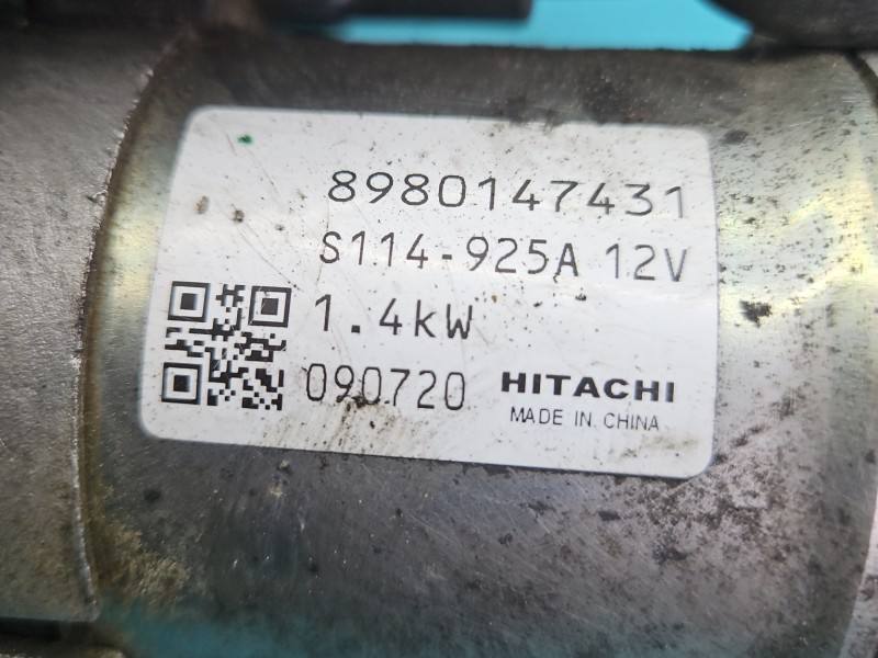 Стартер Opel Zafira B 8980147431 — фото детали 5
