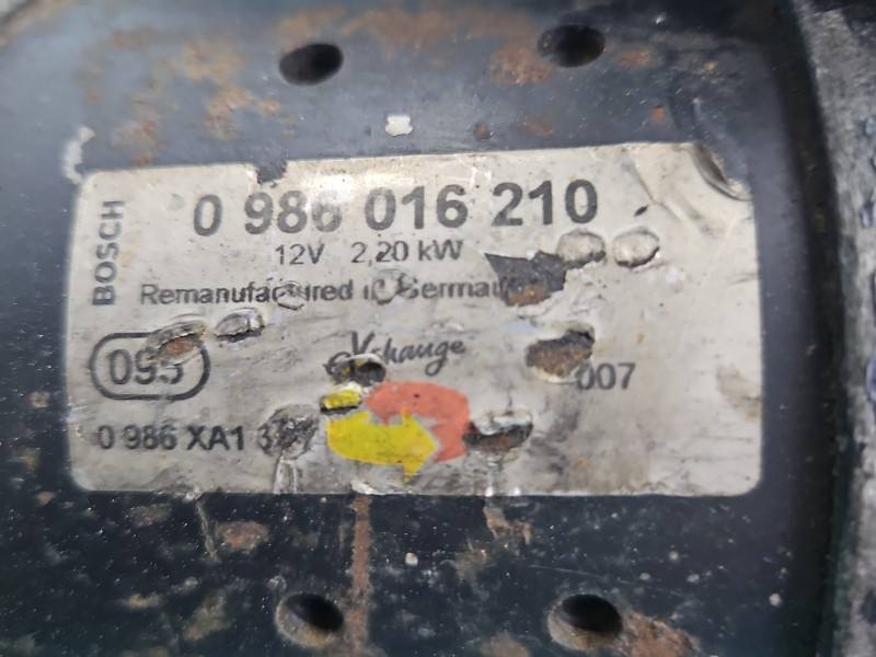 Стартер Land Rover Discovery 0986016210 — фото детали 5