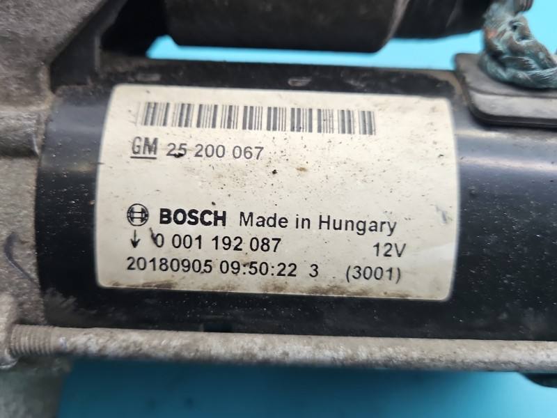 Стартер Opel Corsa E 0001192087 — фото деталі 5