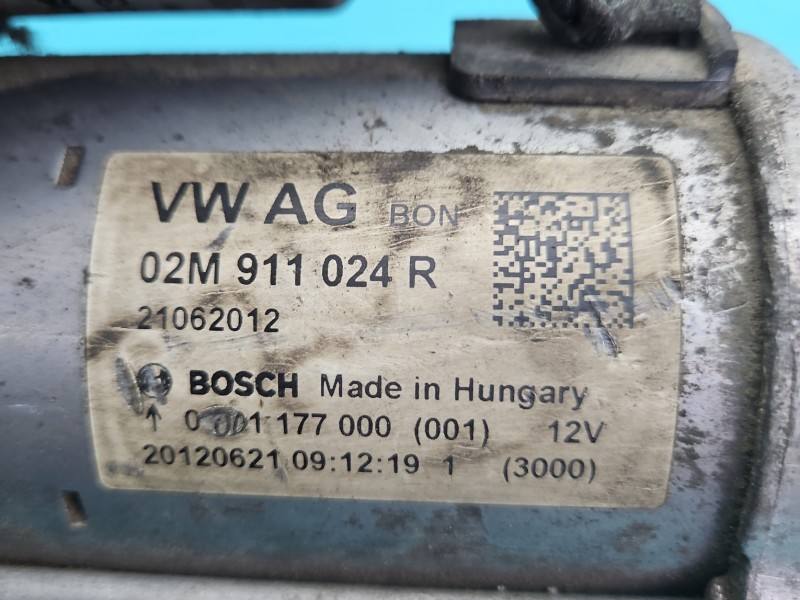 Стартер Skoda Citigo 02M911024R — фото детали 5