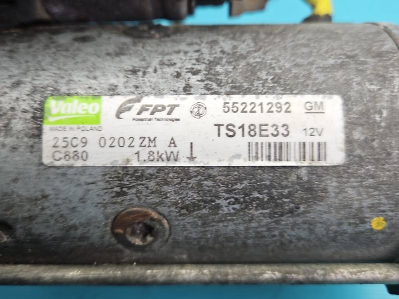 Стартер Opel Meriva A 55221292 — фото деталі 5