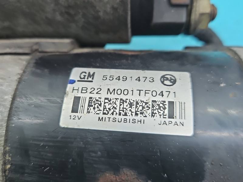 Стартер Opel Astra K 55491473 — фото детали 5