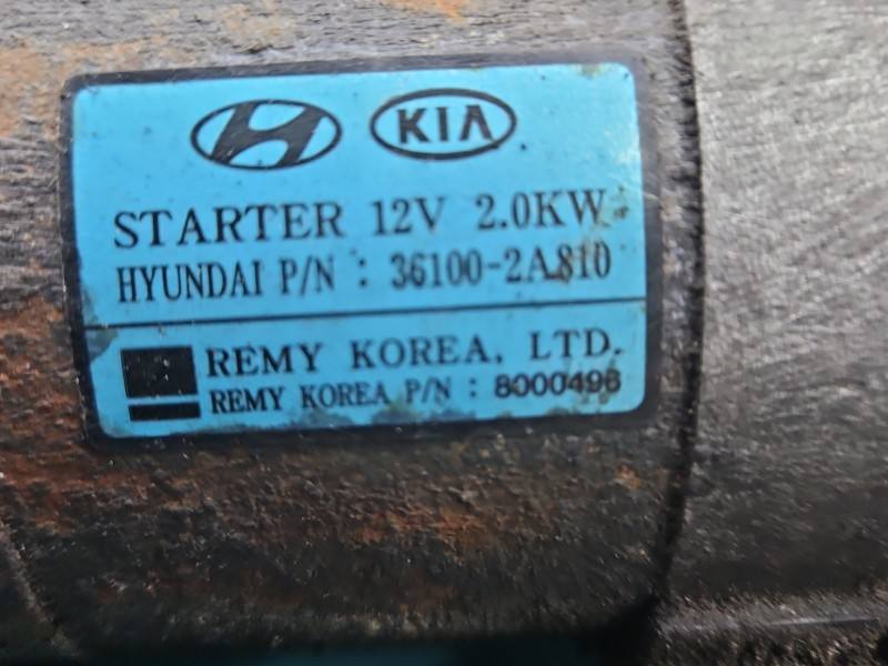 Стартер Hyundai I40 36100-2A810 — фото деталі 5
