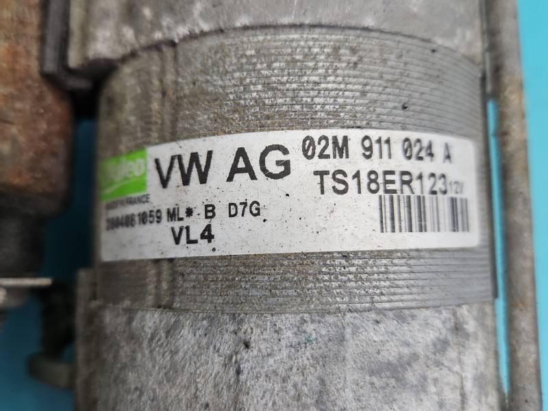 Стартер Volkswagen Passat CC 02M911024A — фото деталі 5