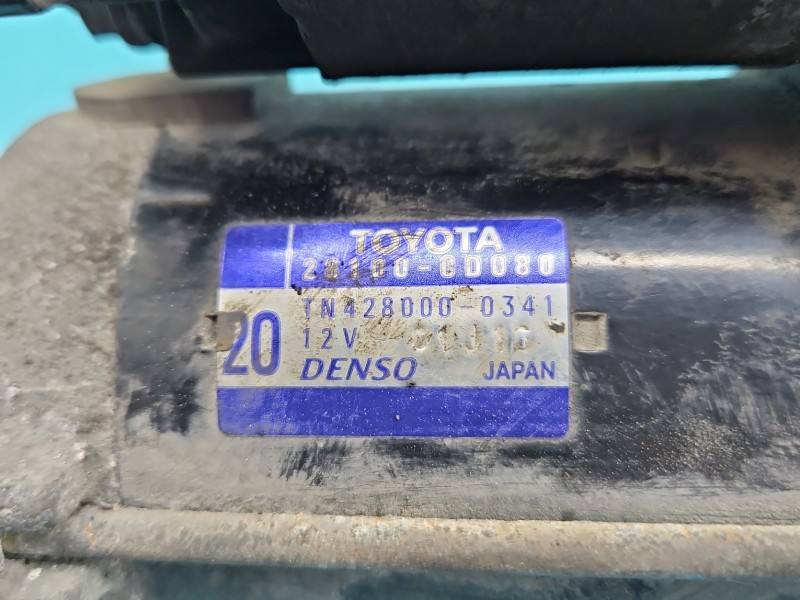 Стартер Toyota Corolla E12 28100-0D080 — фото деталі 5