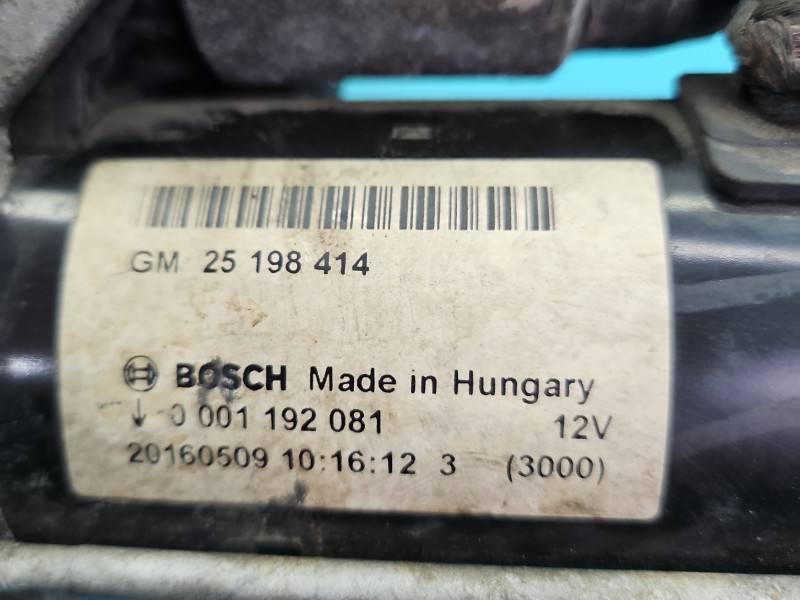 Стартер Opel Mokka 0001192081 — фото детали 5