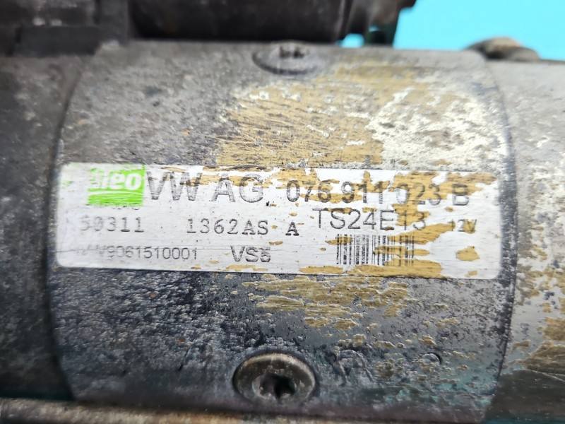 Стартер Volkswagen Crafter 076911023B — фото детали 5