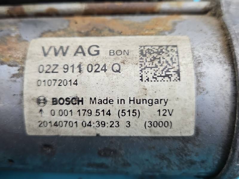 Стартер Volkswagen Golf 7 02Z911024Q — фото детали 5