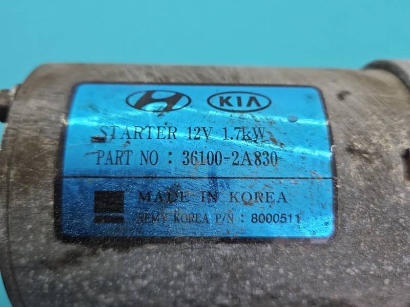 Стартер Hyundai I40 36100-2A830 — фото деталі 5