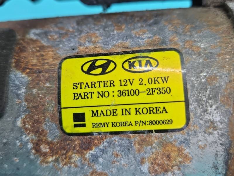 Стартер Hyundai Tucson 36100-2F350 — фото деталі 5