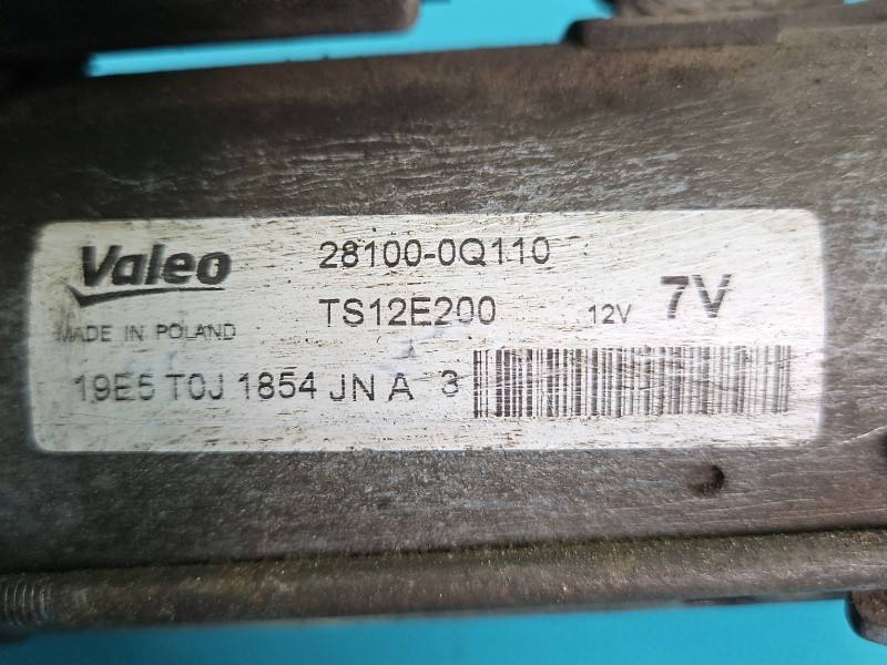 Стартер Toyota Aygo 28100-0Q110 — фото деталі 5