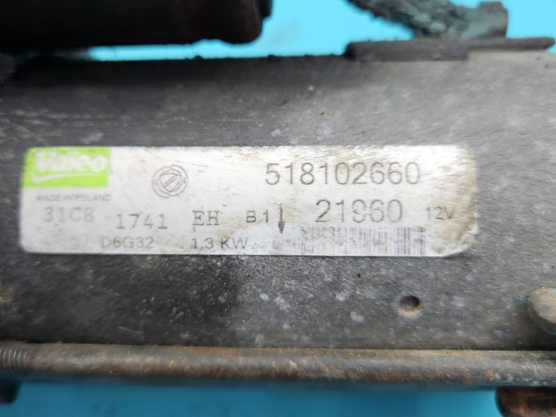 Стартер Fiat Punto D6G32 — фото детали 5